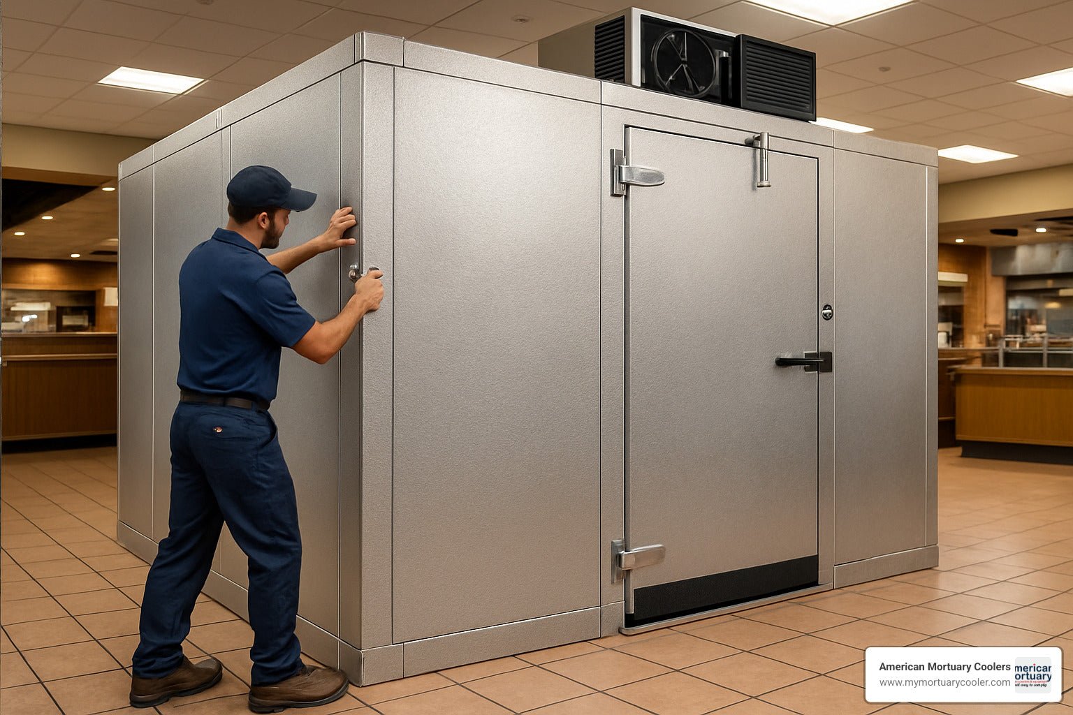 An Essential Guide to Walk-In Cooler Installation Cost - American Mortuary Coolers & Equipments An Essential Guide to Walk-In Cooler Installation Cost - American Mortuary Coolers & Equipments